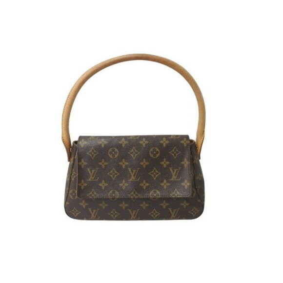 Louis Vuitton Handbags - Louis Vuitton Monogram Looping One Shoulder Bag Brown Logo